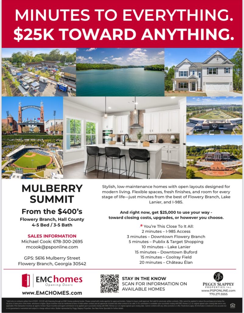Mulberry Summit: Minutes to Everything, $25K Toward Anything*