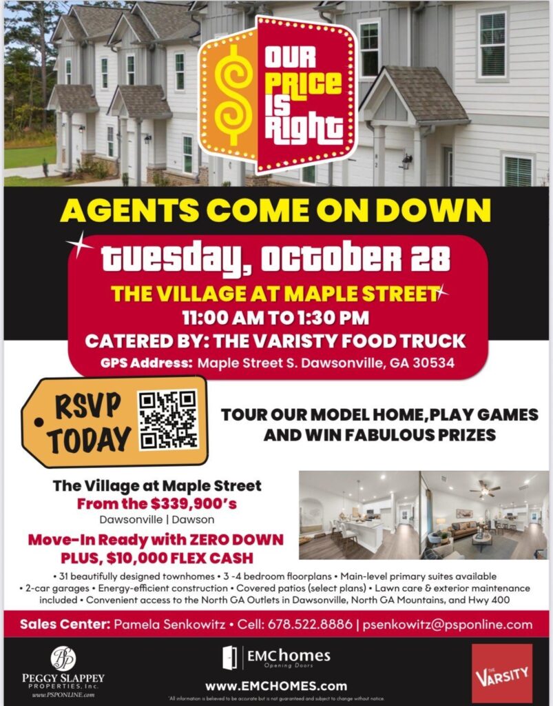 Come On Down for The Price I$ Right in Dawsonville!